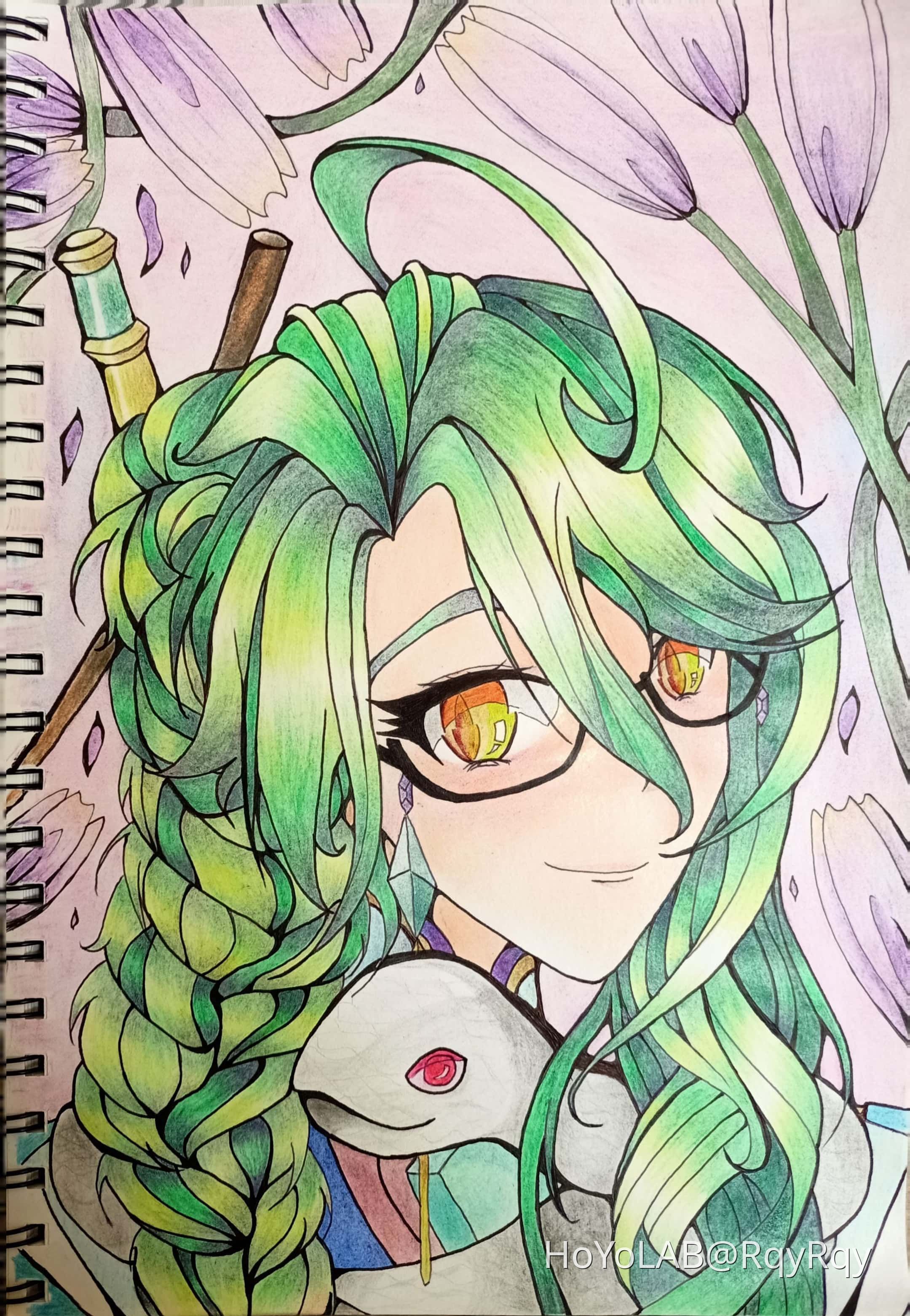 Parading for herbs 🌿 Genshin Impact HoYoLAB