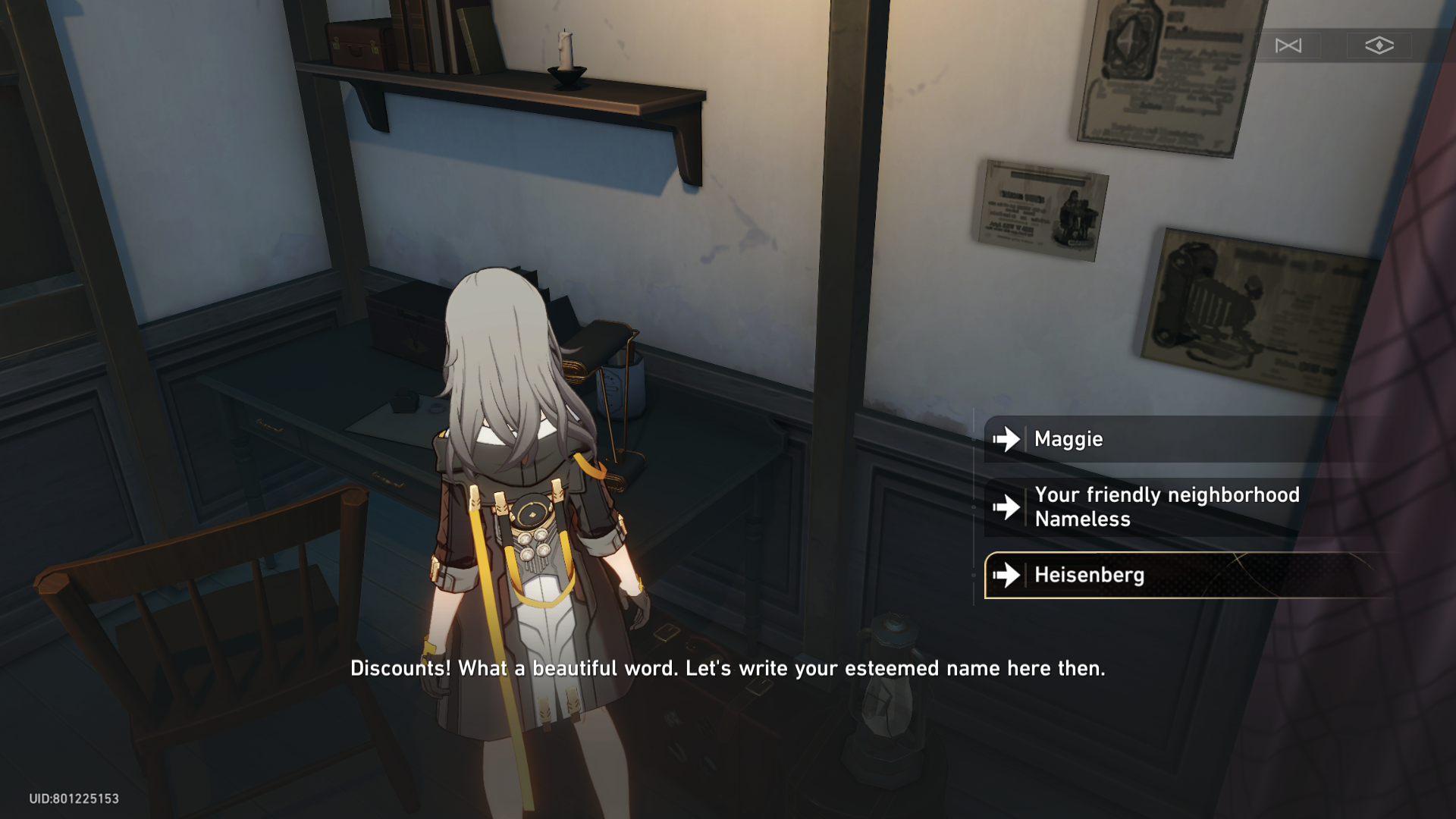 Honkai star rail heisenberg