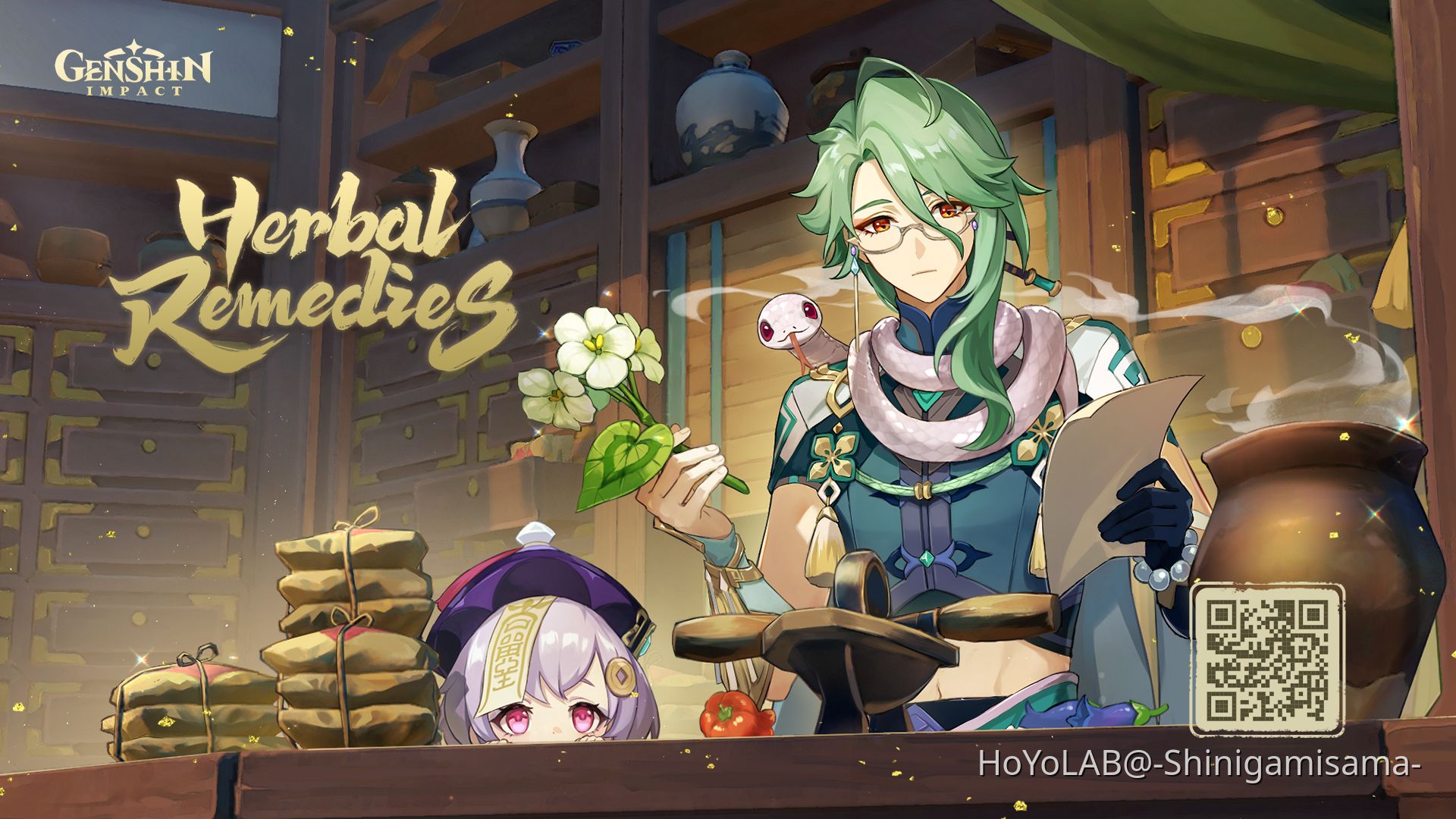 Herbal Remedies﻿﻿  Event Solution Genshin Impact HoYoLAB