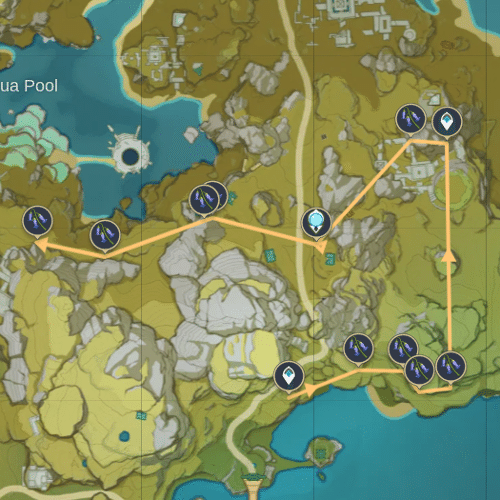 [Version 3.6] Violetgrass farming routes Genshin Impact HoYoLAB