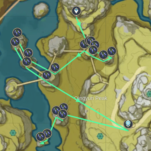 [Version 3.6] Violetgrass farming routes Genshin Impact HoYoLAB