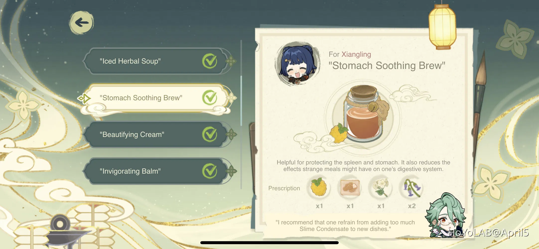 Mysterious Prescriptions Guide Herbal Remedies Genshin Impact HoYoLAB