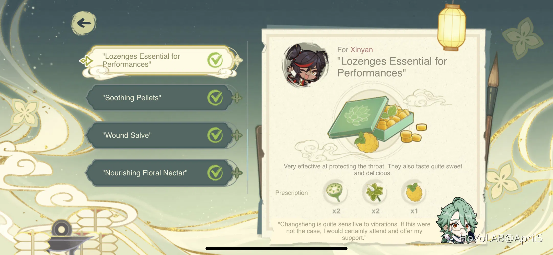 Mysterious Prescriptions Guide Herbal Remedies Genshin Impact HoYoLAB