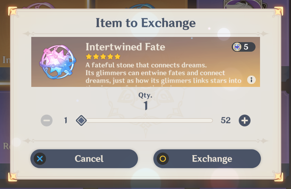 extra masterless starglitter Genshin Impact HoYoLAB