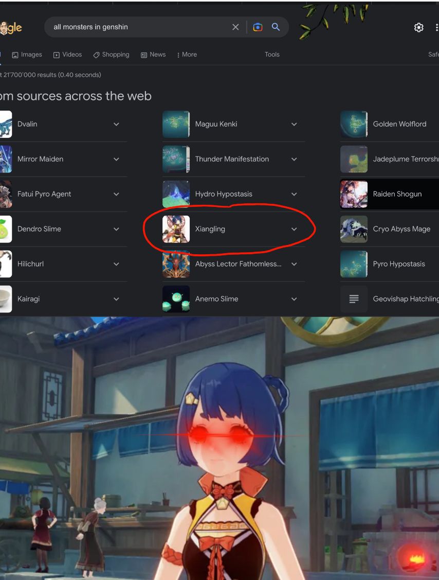 Look what i just found on google xD I CANT Genshin Impact | HoYoLAB