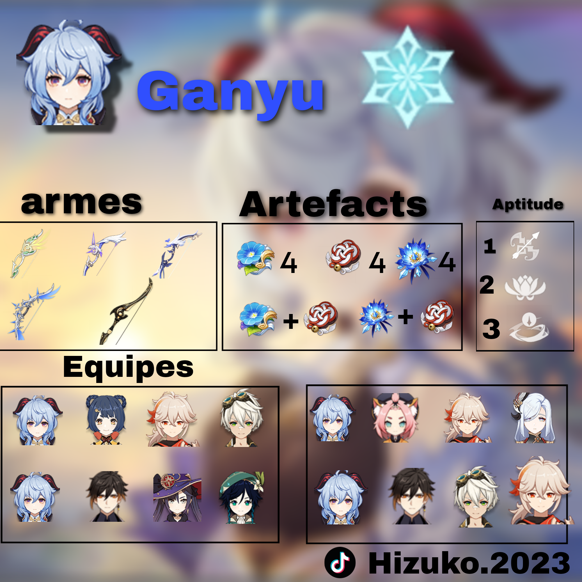 Guide ganyu dps Genshin Impact | HoYoLAB