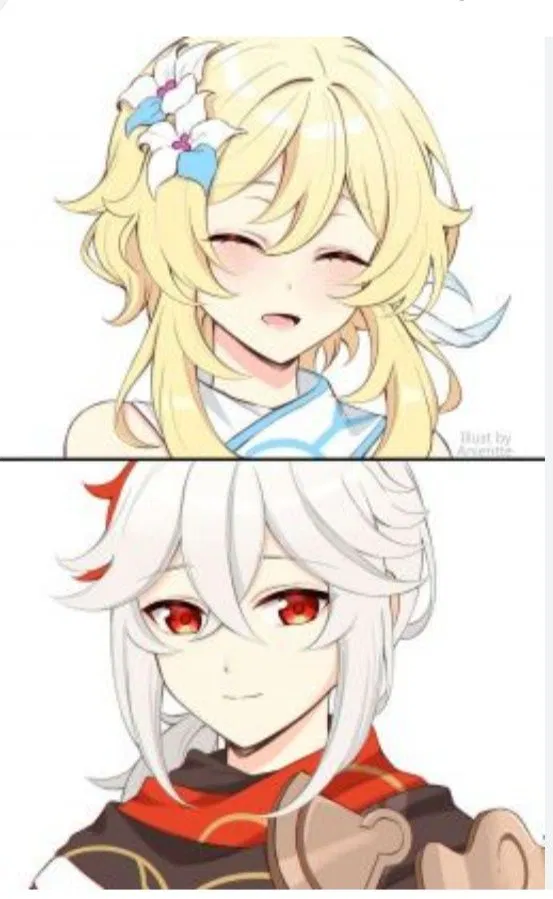 lumine x kazuha Genshin Impact HoYoLAB