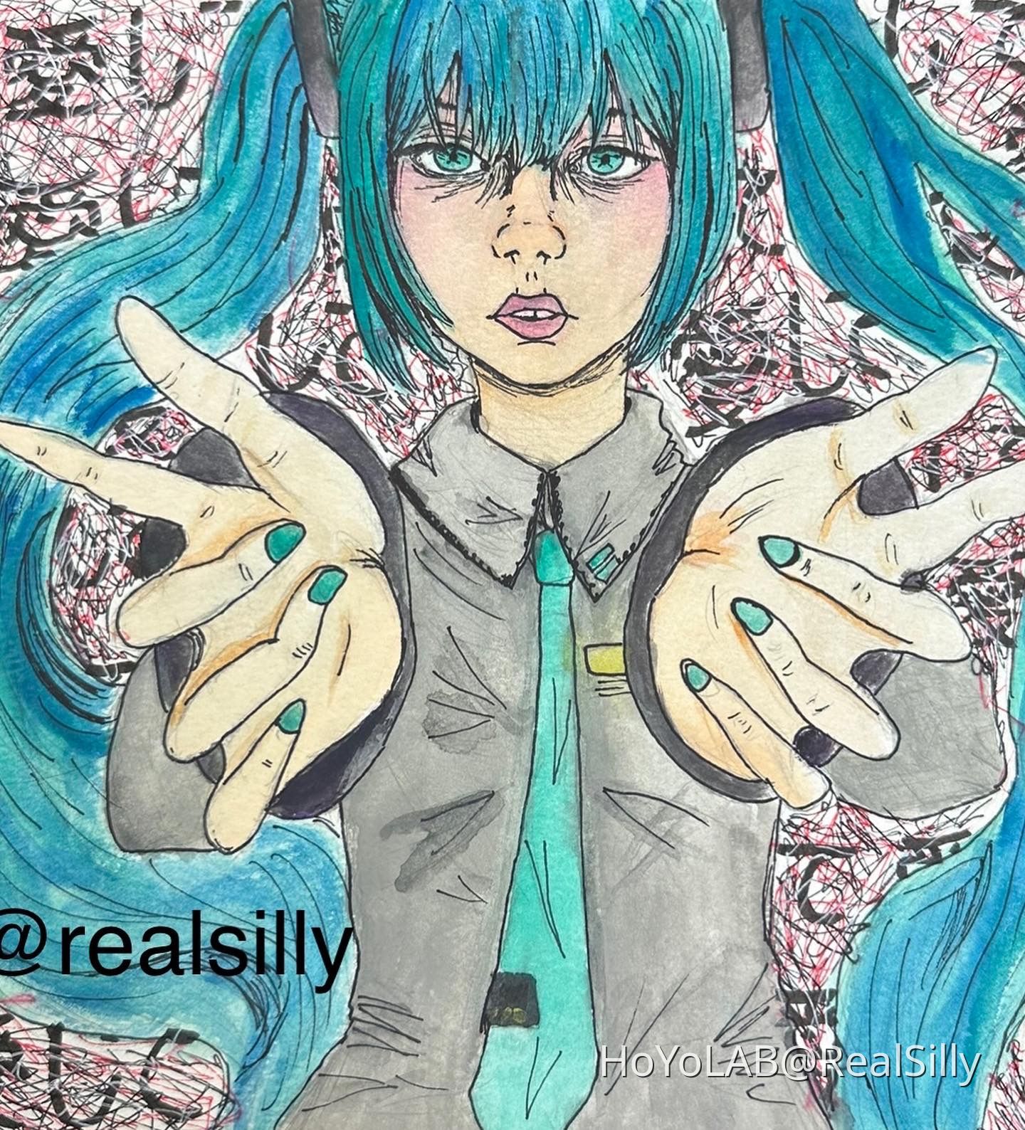 Faruzan looks like hatsune miku genshin impact hoyolab
