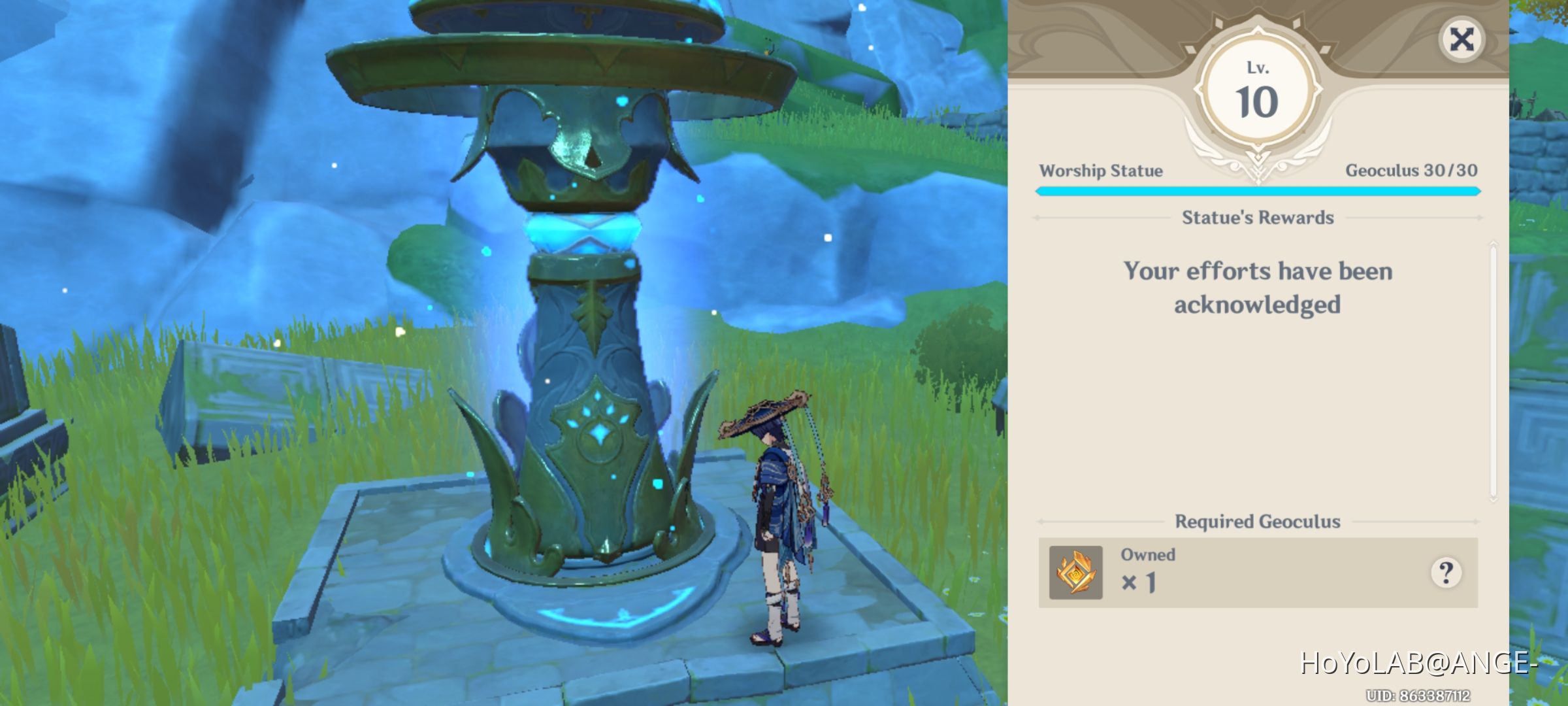 MAX LIYUE STATUTE Genshin Impact HoYoLAB