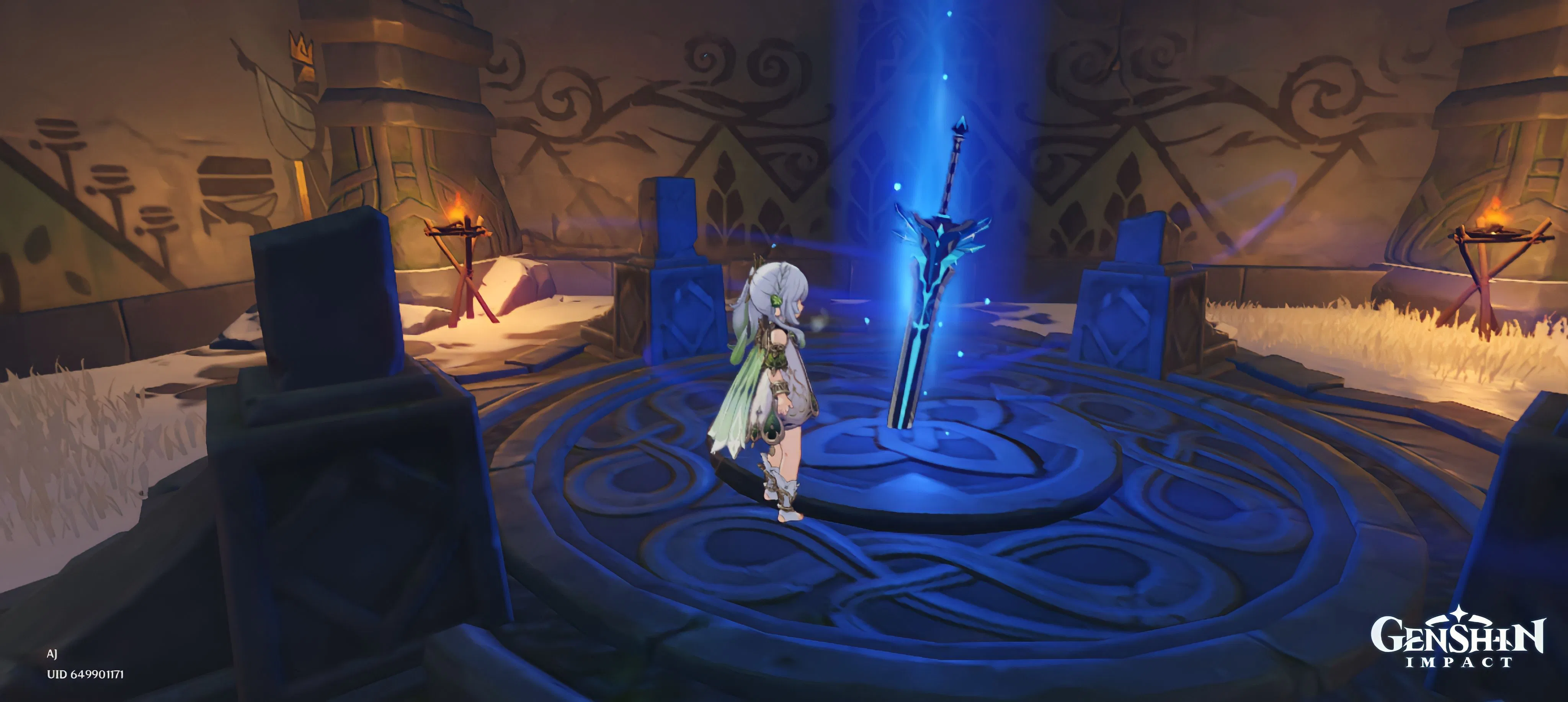 Got free SnowTombed Starsilver Claymore after AR55 in Dragonspine, I