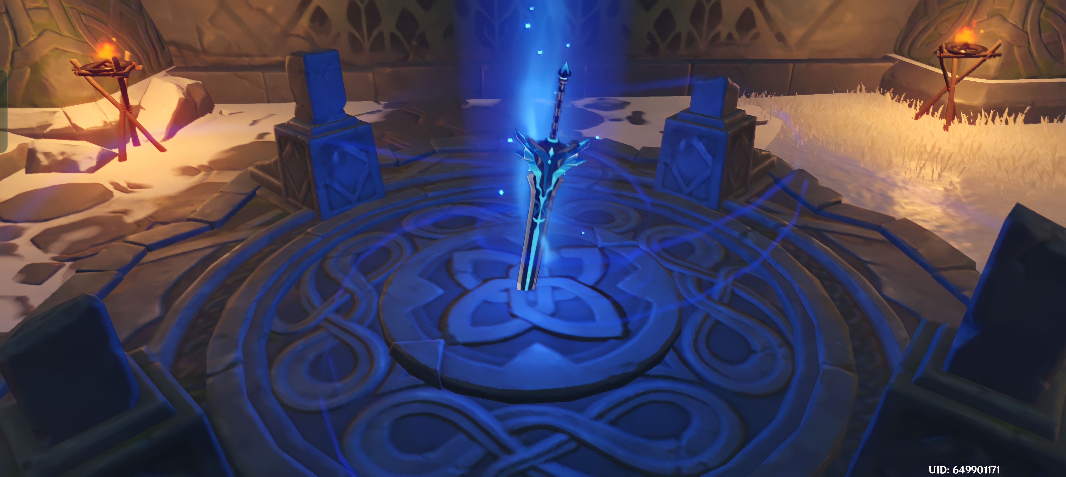 Got free SnowTombed Starsilver Claymore after AR55 in Dragonspine, I