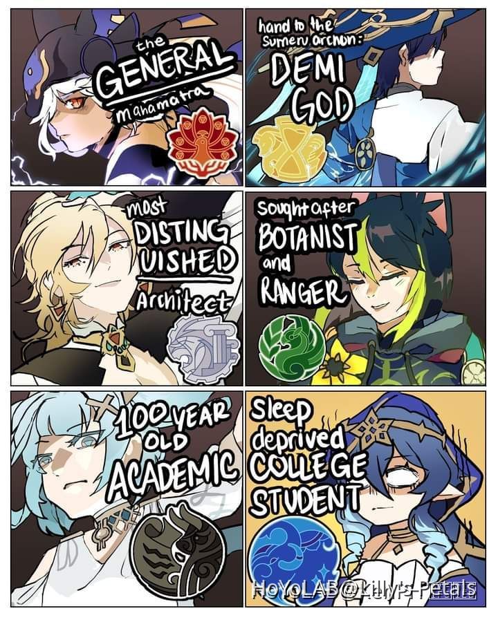 Memes that brought back Khaenri'ah Genshin Impact | HoYoLAB