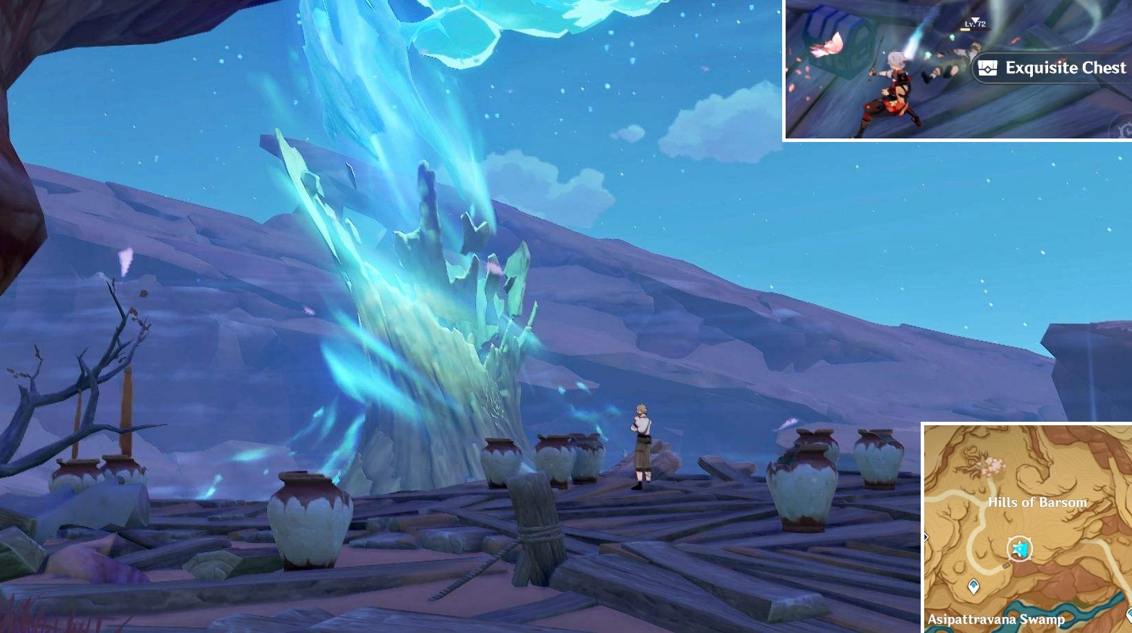 Every Primogem Counts Secret "vase" puzzle Exquisite Chest Genshin