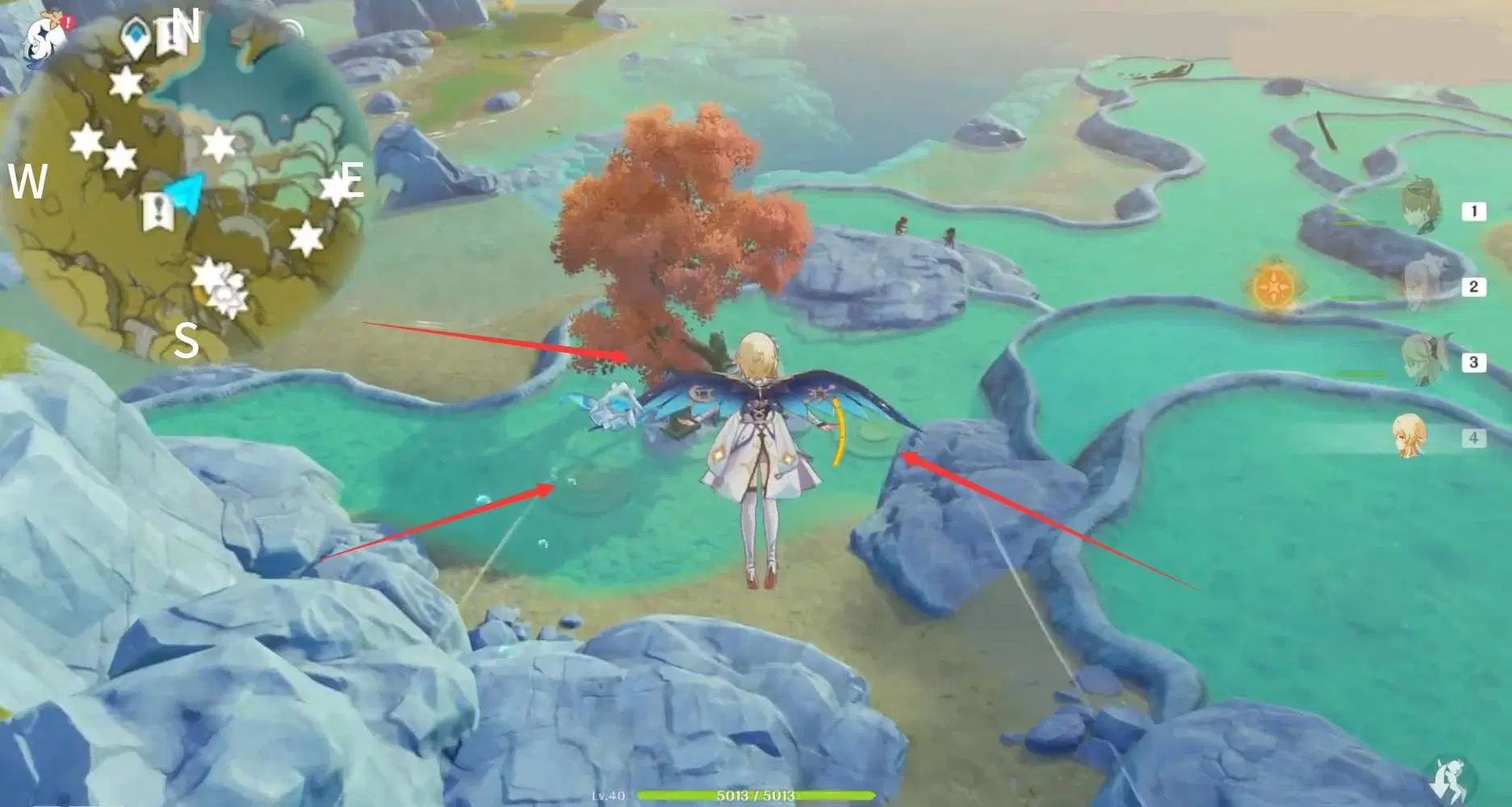 Liyue Chest Collection Guide 13 Luhua Pool (233247) Genshin Impact