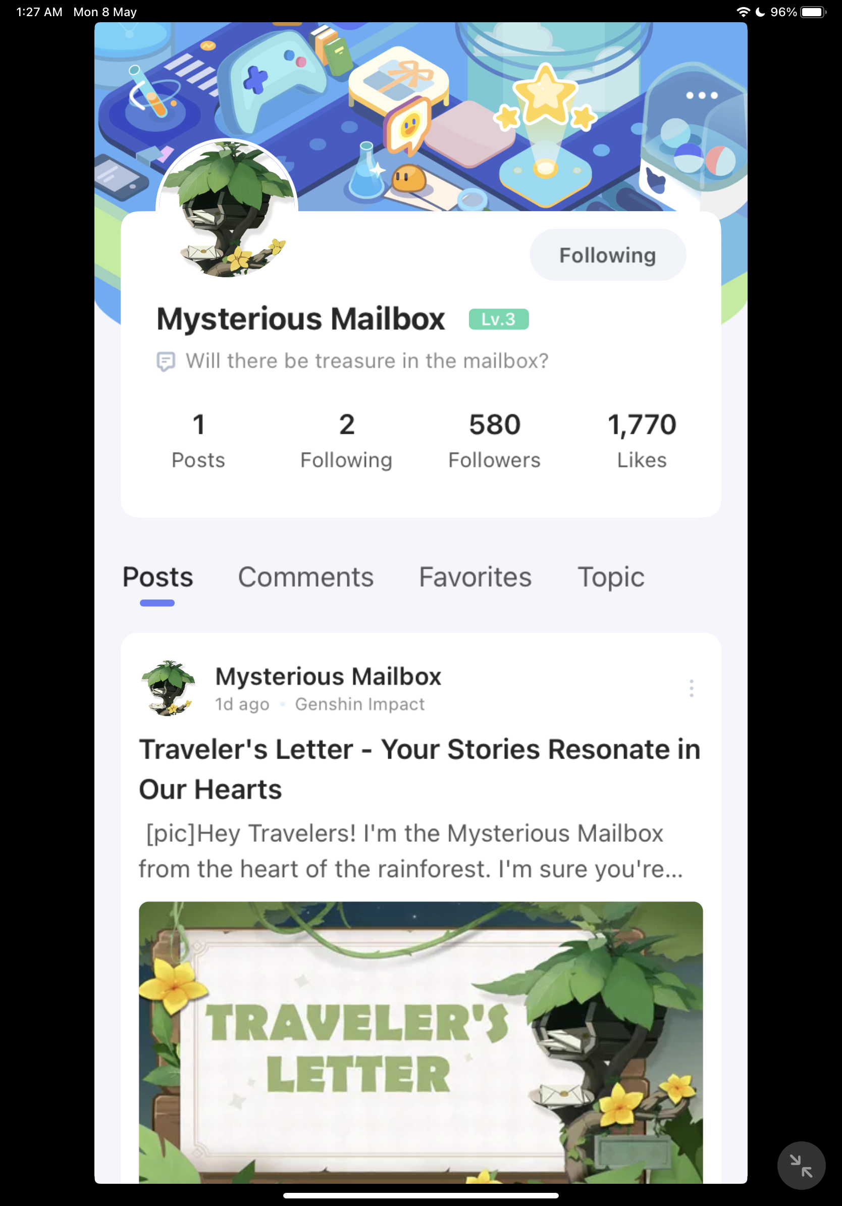 Mysterious Mailbox Genshin Impact HoYoLAB