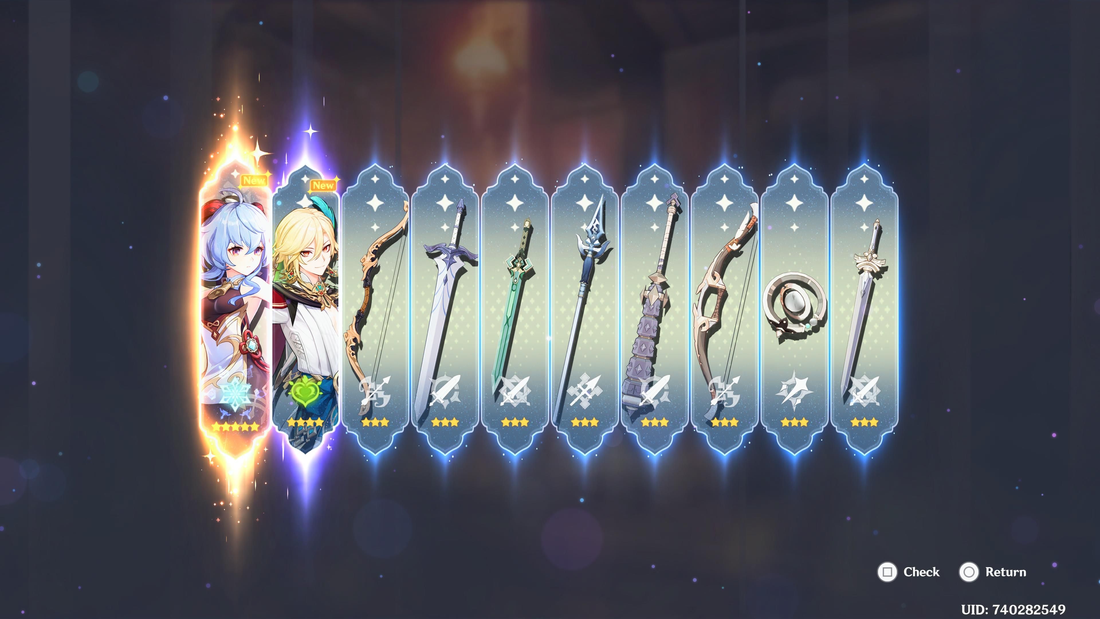 My first lucky pull!! Genshin Impact | HoYoLAB