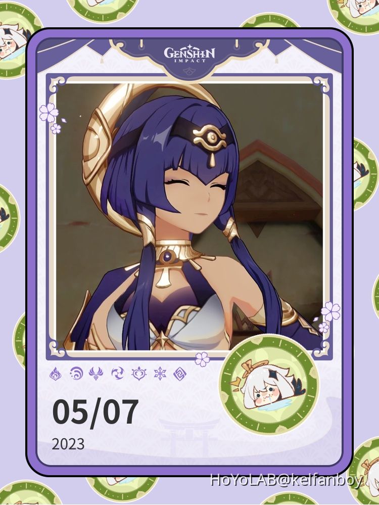 05/07 Diary A Message to Genshin Impact HoYoLAB