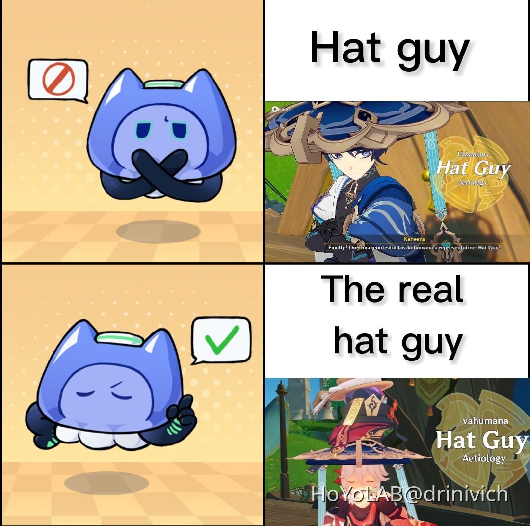 Hat guy Genshin Impact HoYoLAB