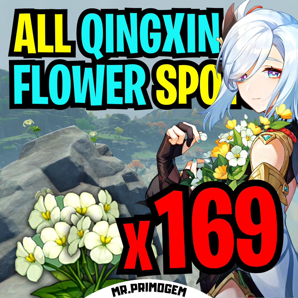 All 169 Qingxin Flowers Collection Guide Genshin Impact HoYoLAB