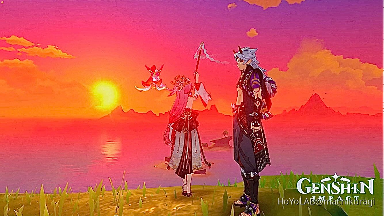sunset Genshin Impact HoYoLAB