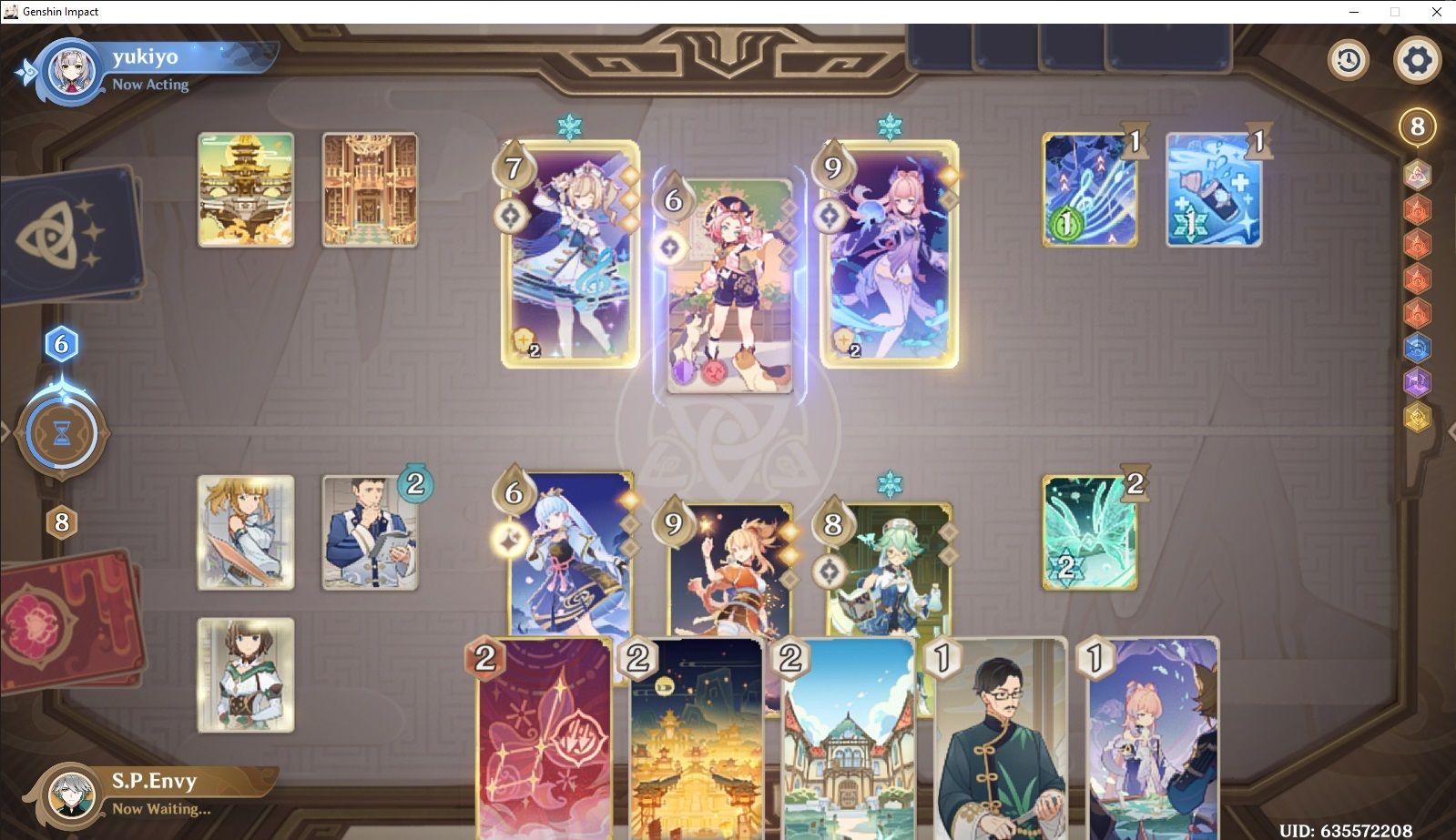 TCG Victory Genshin Impact HoYoLAB