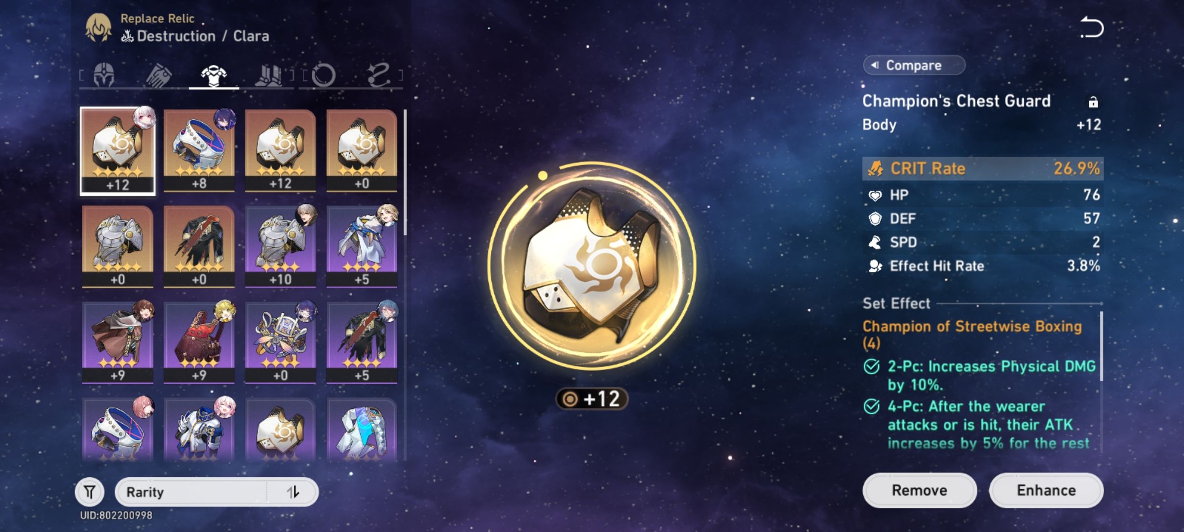 Now I Can Swap Between CRIT Damage And CRIT Rate Honkai Star Rail 