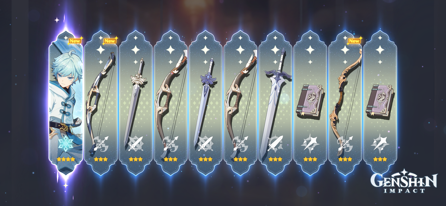 My first 10x pull Genshin Impact | HoYoLAB
