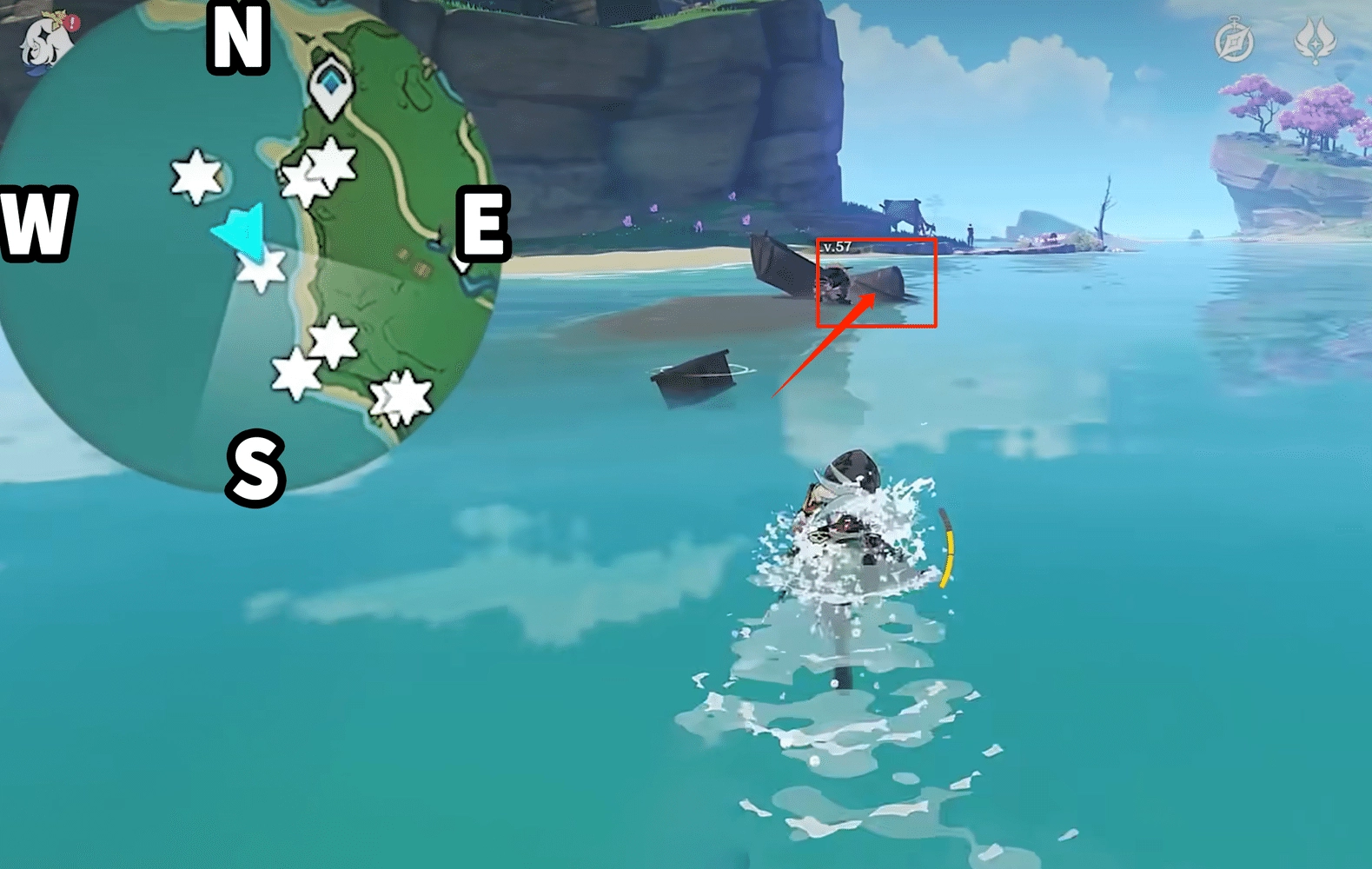 Гайд №1 по сбору сундуков в Инадзуме——Деревня Конда 1(1—23) Genshin ...