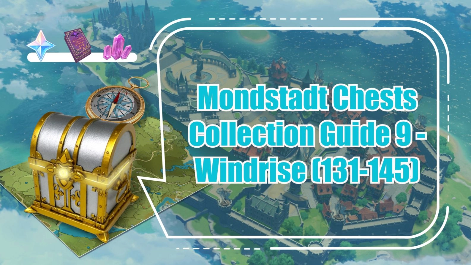 Mondstadt Chests Collection Guide 10 Falcon Coast (146159) Genshin