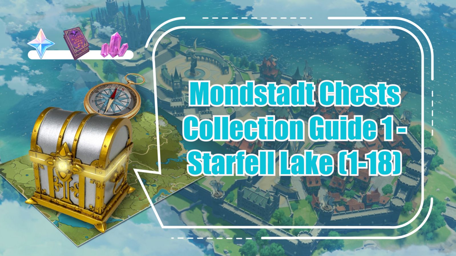 Mondstadt Chests Collection Guide 1 Starfell Lake (118) Genshin