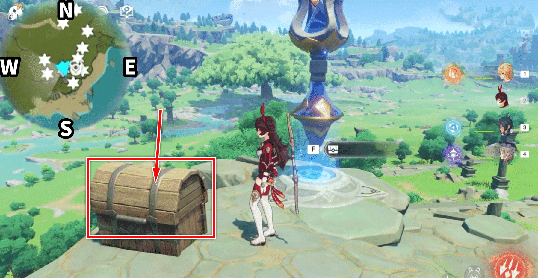 Mondstadt Chests Collection Guide 11 Thousand Winds Temple 1 (160178