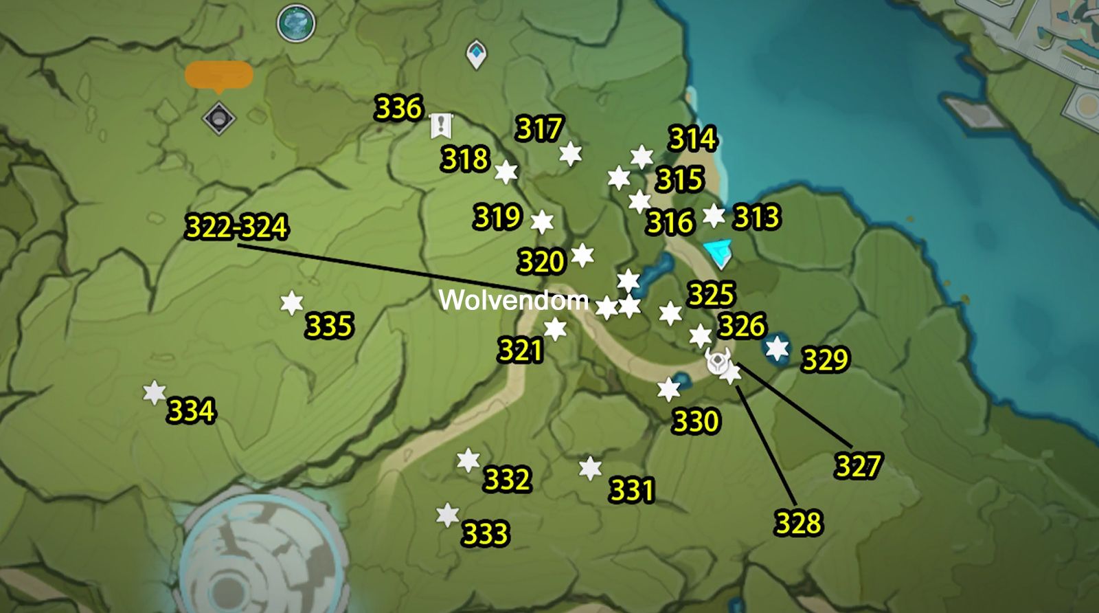 Mondstadt Chests Collection Guide 20 Wolvendom 1 (313336) Genshin