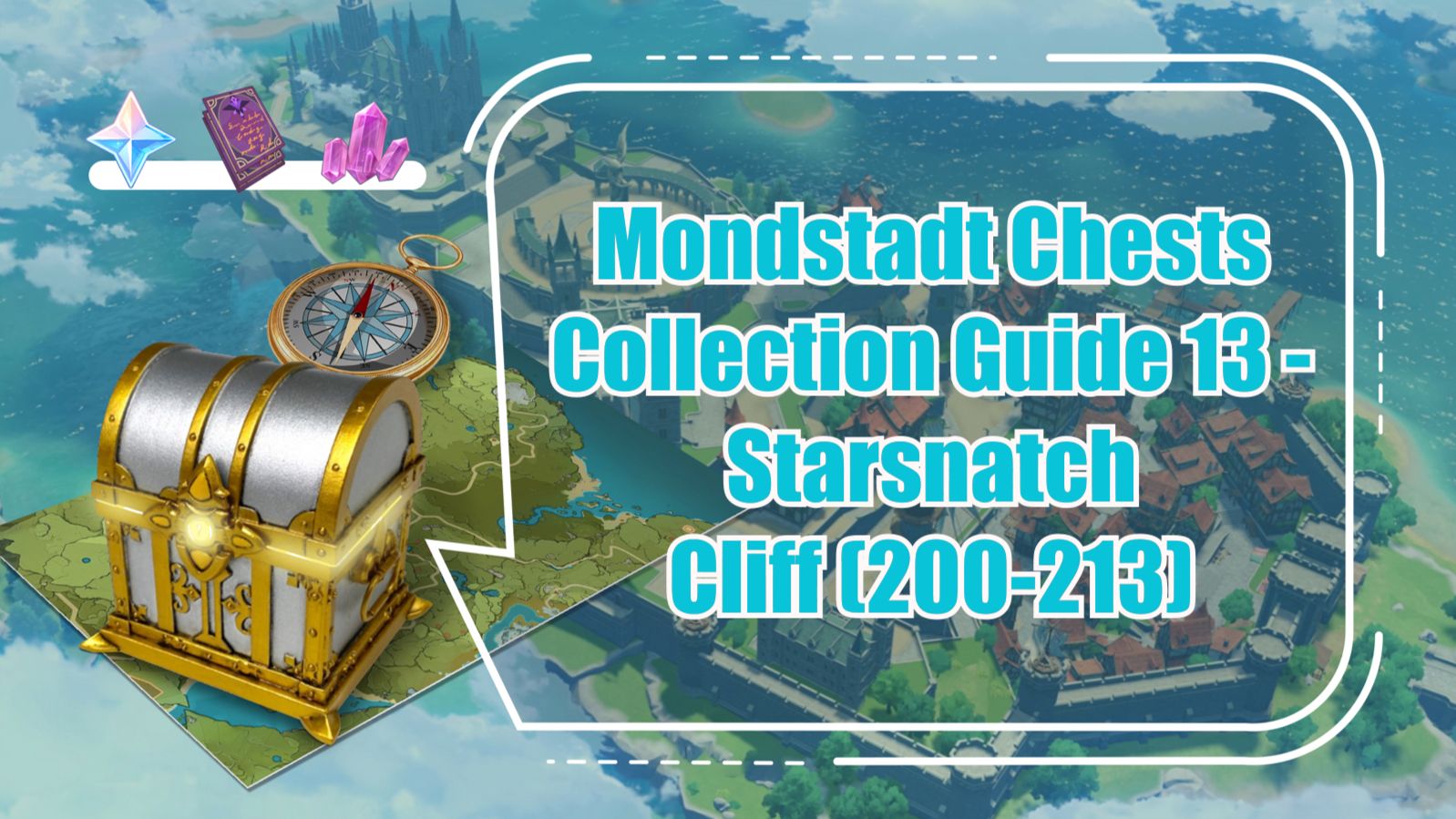 Mondstadt Chests Collection Guide 13 Starsnatch Cliff (200213