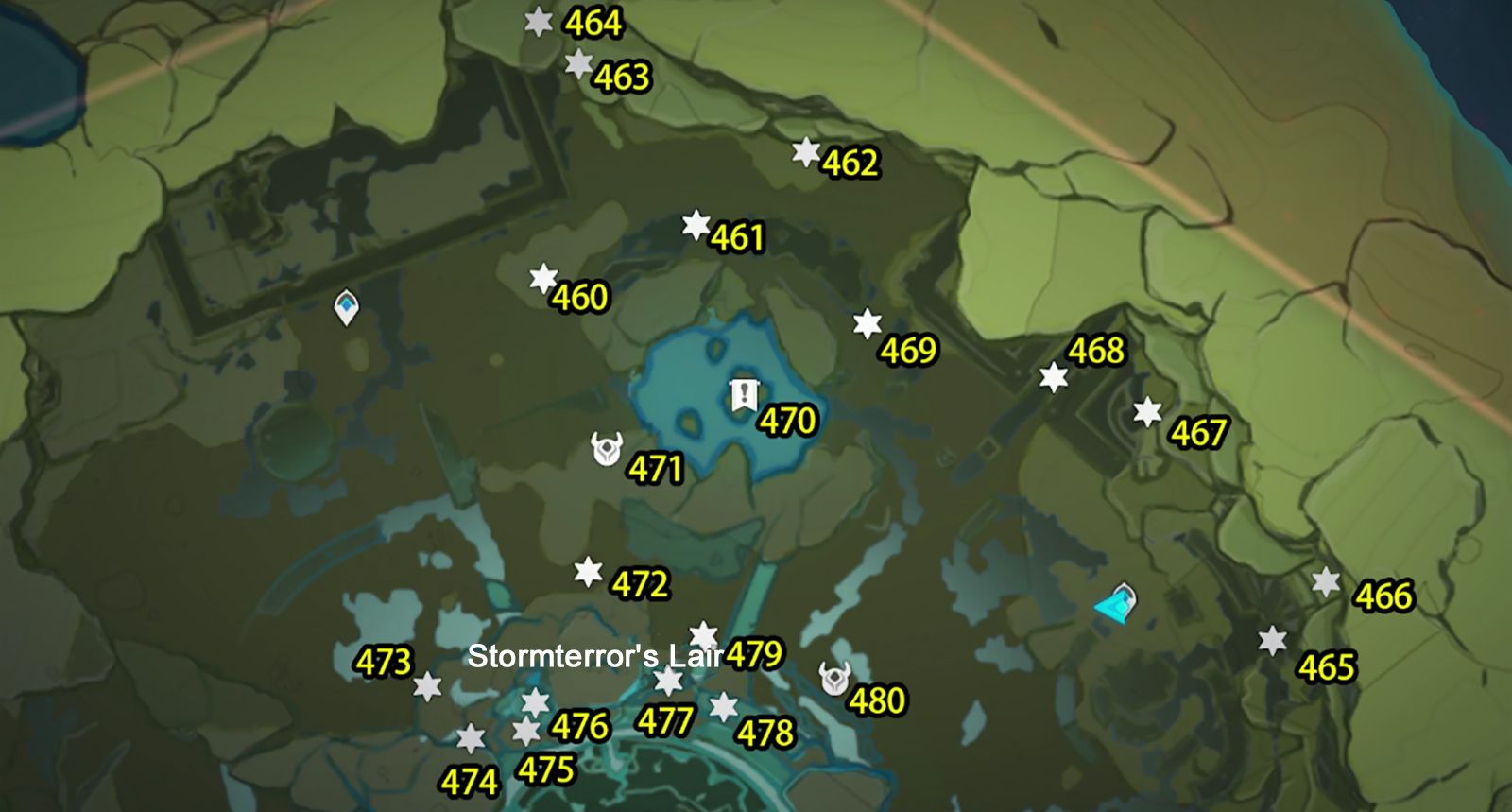 Mondstadt Chest Collection Guide 27 Stormterror's Lair 4 (460480