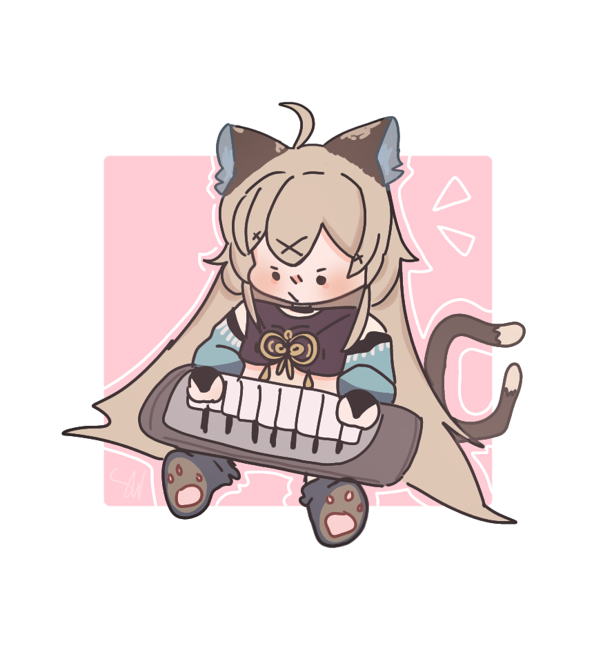 Keyboard Cat Genshin Impact HoYoLAB