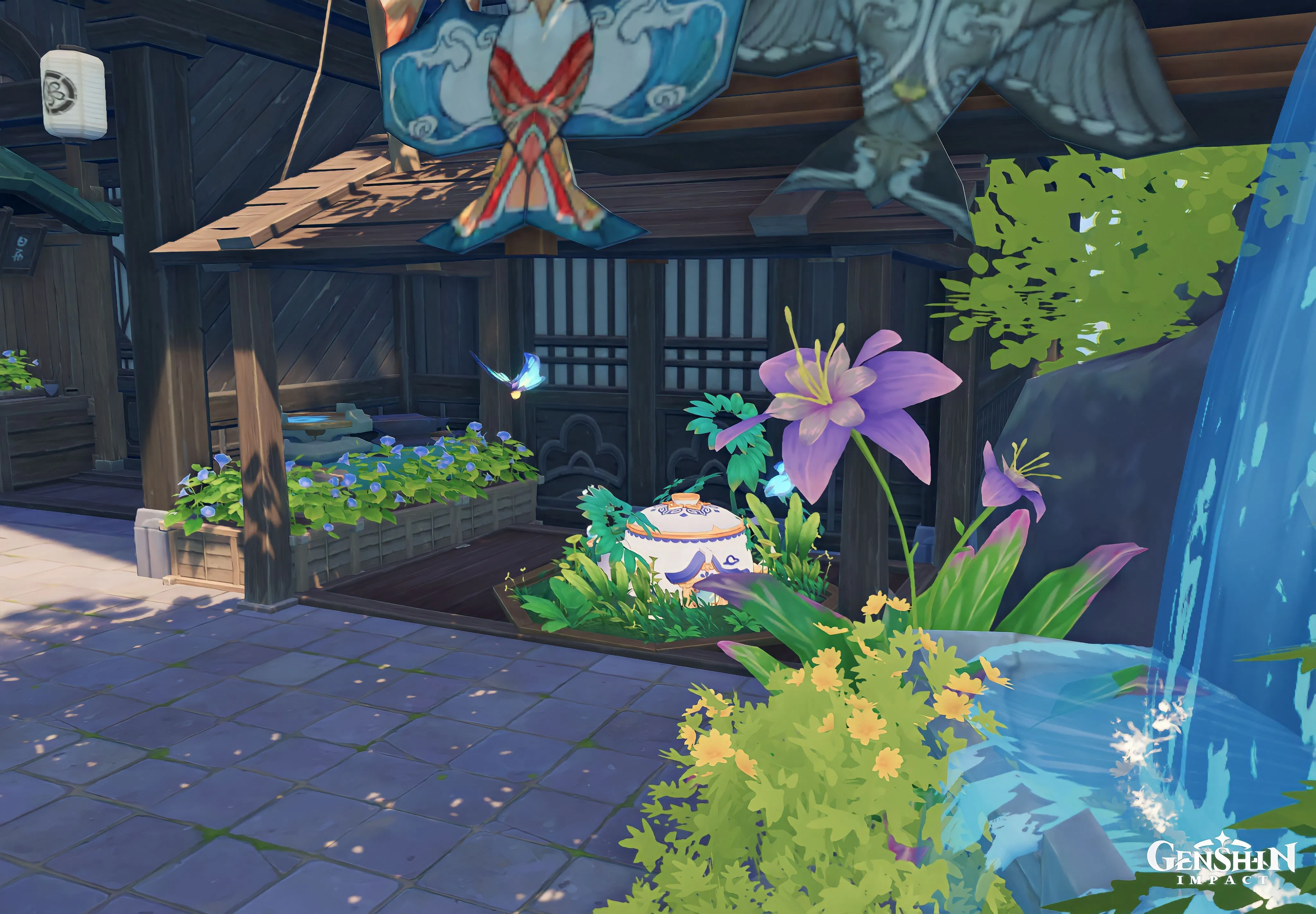 Cozy Main House Outdoor Build Genshin Impact HoYoLAB