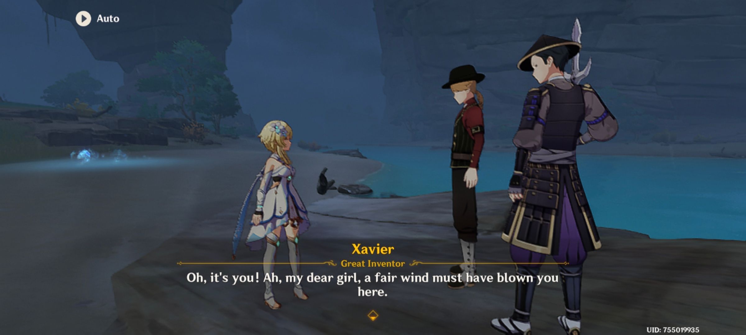 Found Xavier again! Genshin Impact HoYoLAB