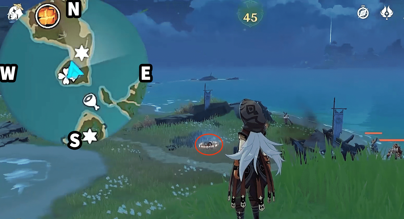 Inazuma Chest Collection Guide 8 Kujou Encampment (144177) Genshin