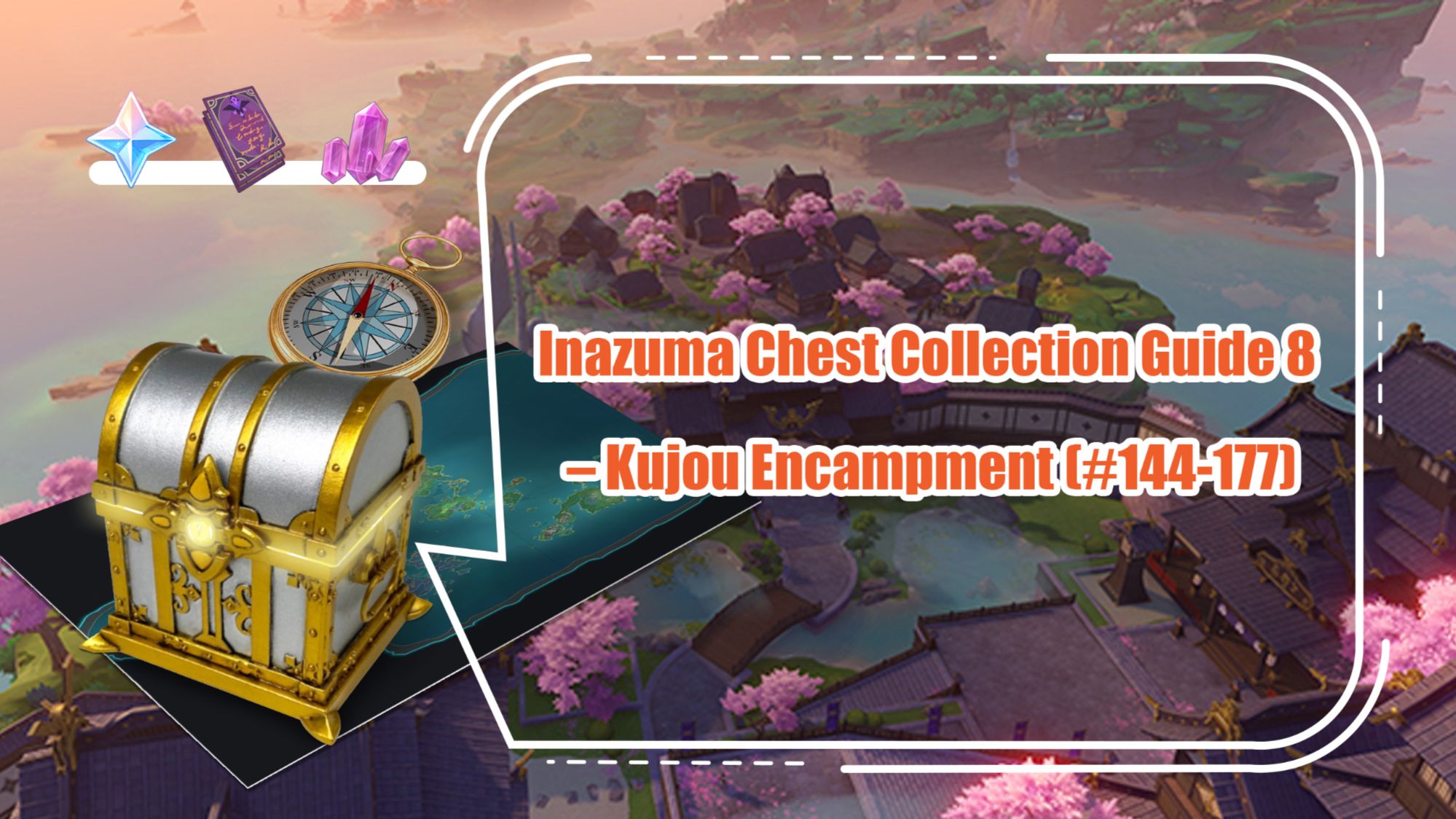 Inazuma Chest Collection Guide 8 Kujou Encampment (144177) Genshin