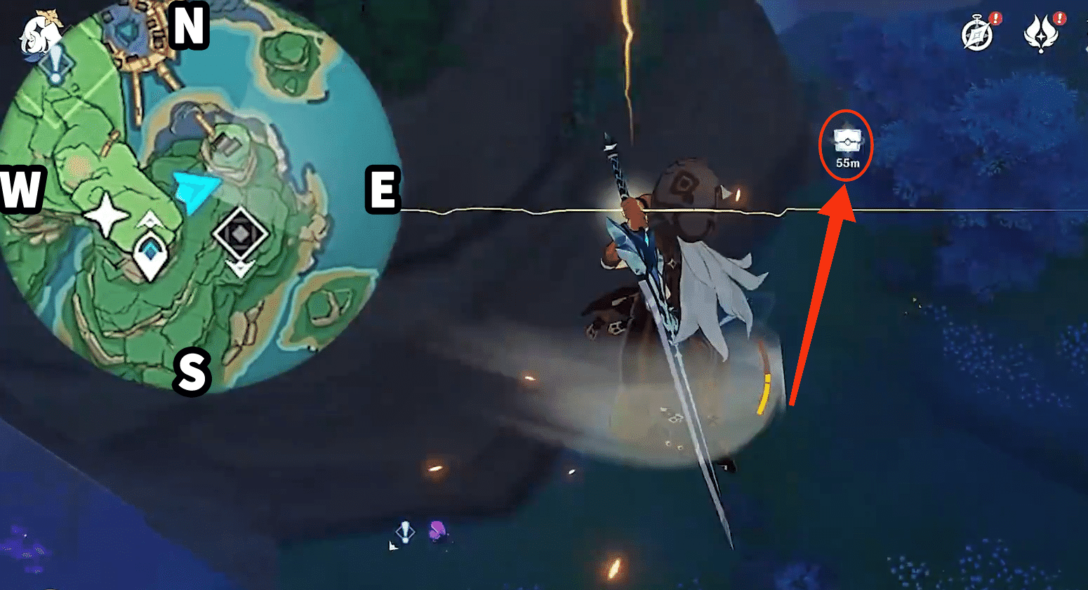 Inazuma Chest Collection Guide 8 Kujou Encampment (144177) Genshin