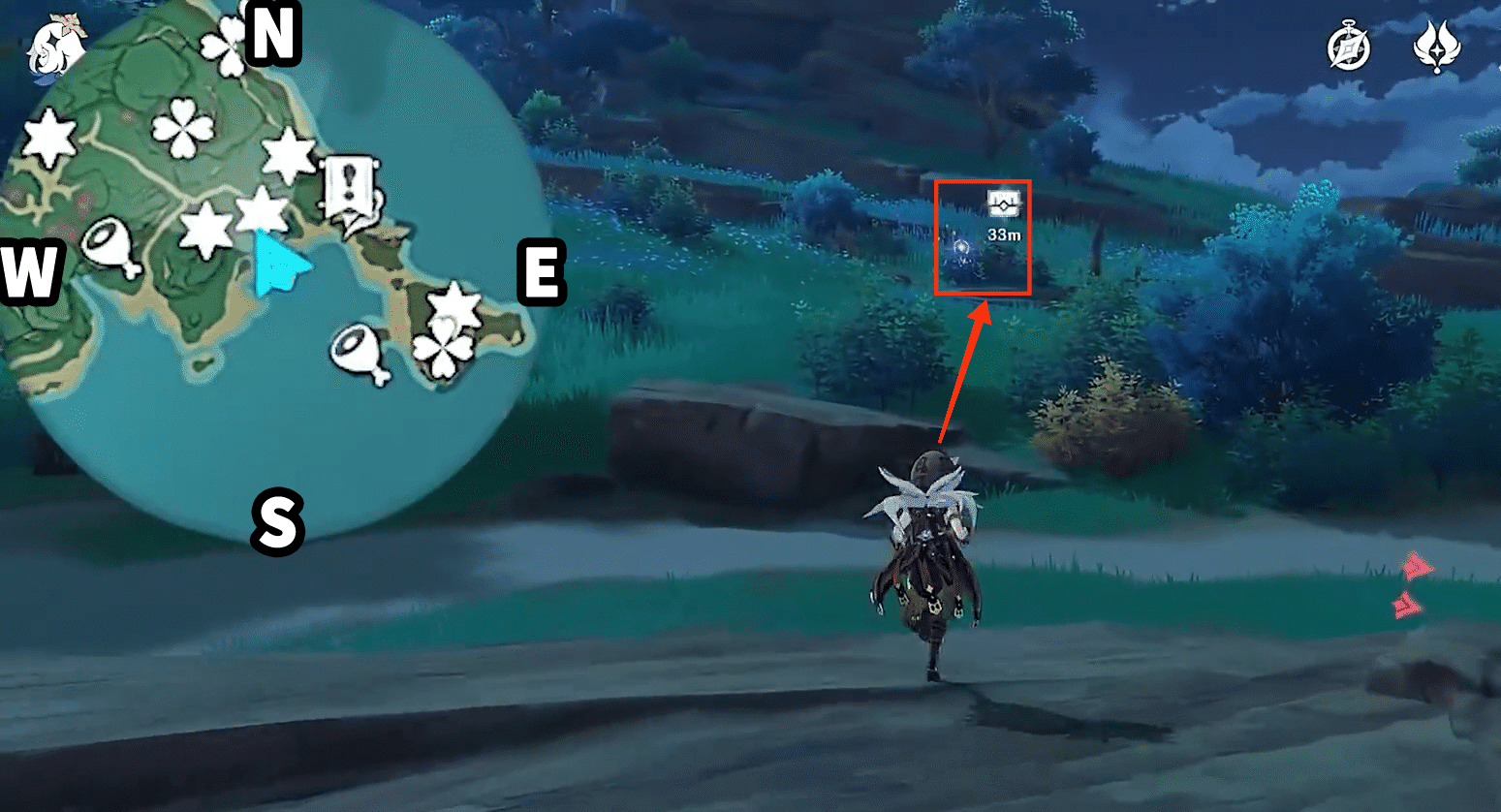 Inazuma Chest Collection Guide 8 Kujou Encampment (144177) Genshin