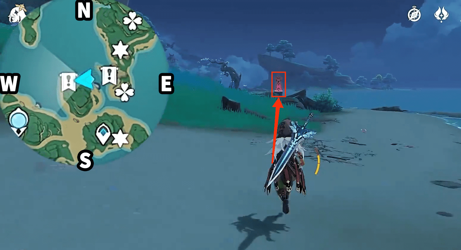 Inazuma Chest Collection Guide 8 Kujou Encampment (144177) Genshin