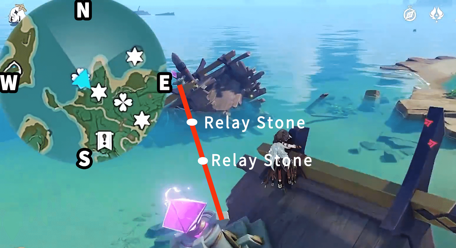 Inazuma Chest Collection Guide 8 Kujou Encampment (144177) Genshin