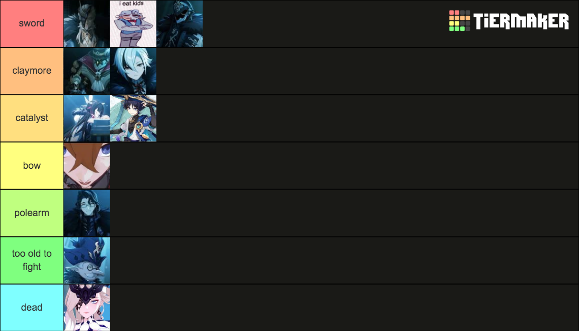 what weapon types i think the fatui have Genshin Impact | HoYoLAB