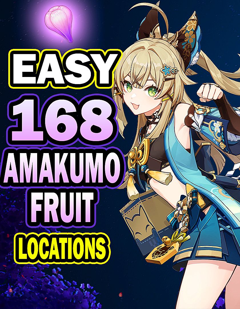 Easy 168 Amakumo Fruit Locations (Video & Maps) Genshin Impact HoYoLAB