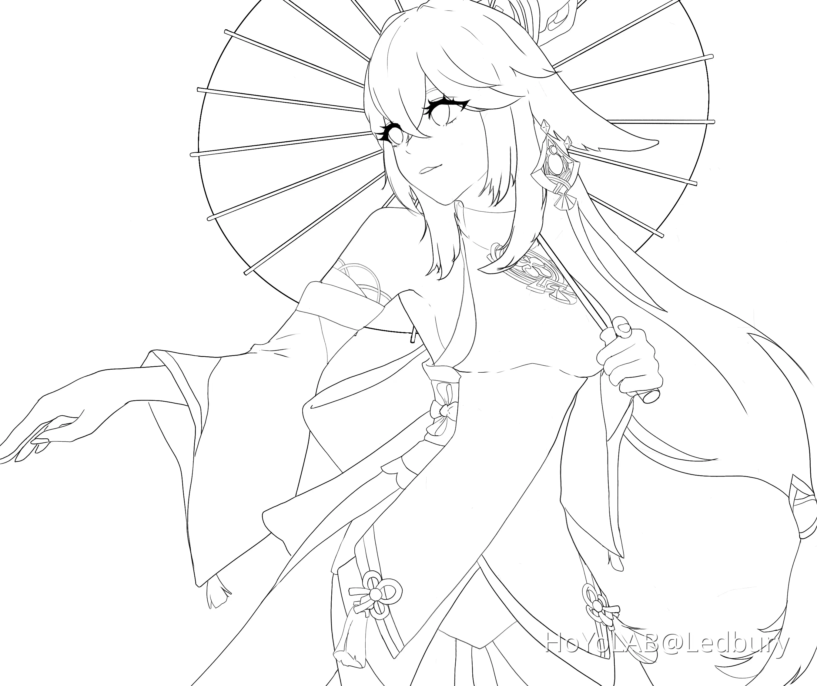 Ах какая девушка (не смейтесь с первого наброска, я знаю, что это ...