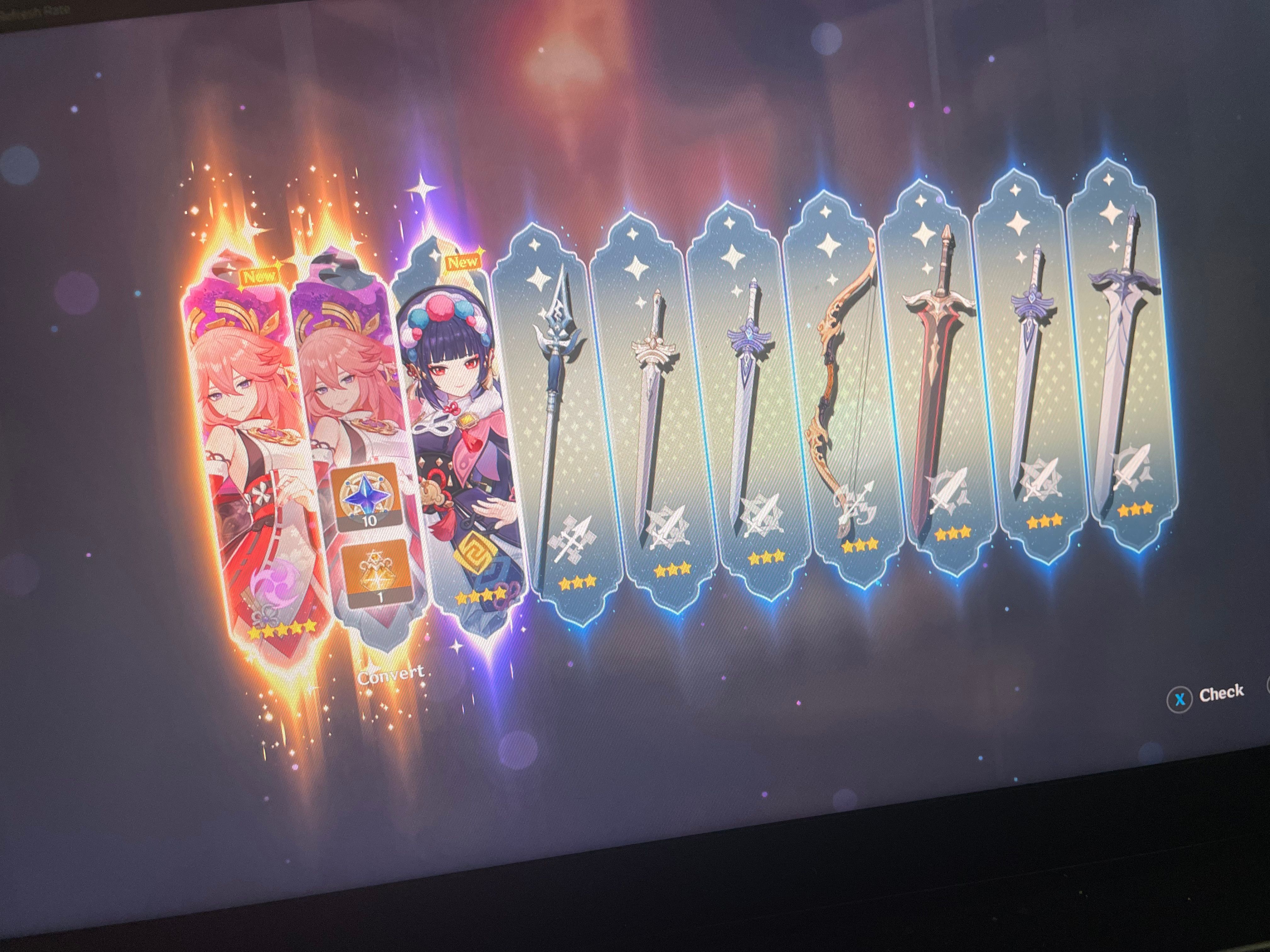 Legendary Luck Genshin Impact HoYoLAB