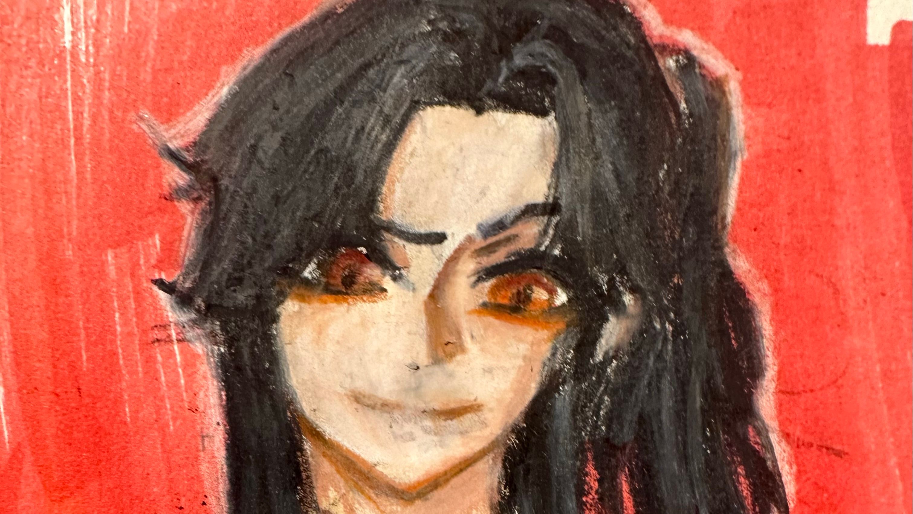 Artdiary 142 Crimson Rain Sought Flower 源 Genshin Impact Hoyolab