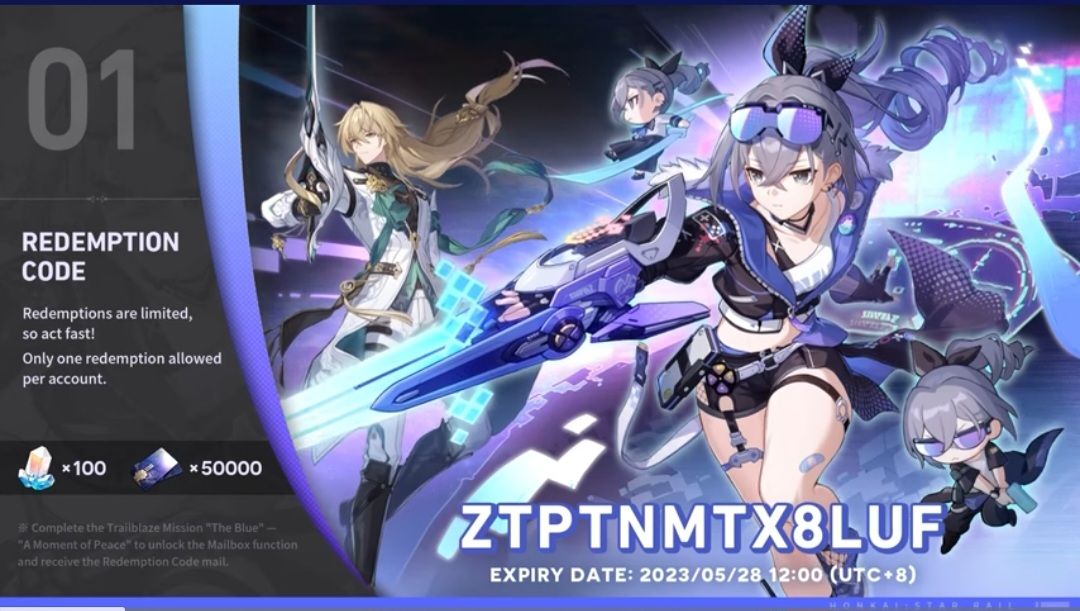 redeemable codes for hsr Honkai: Star Rail | HoYoLAB