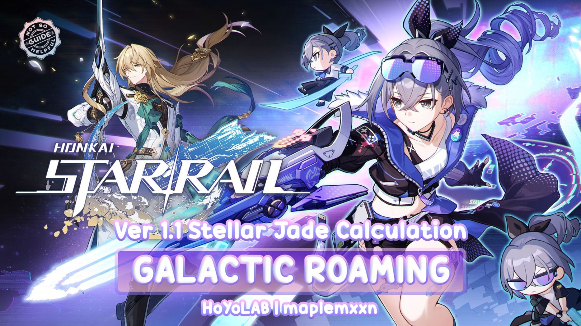  HSR VER 1 1 Galactic Roaming Stellar Jade Calculation Honkai Star 